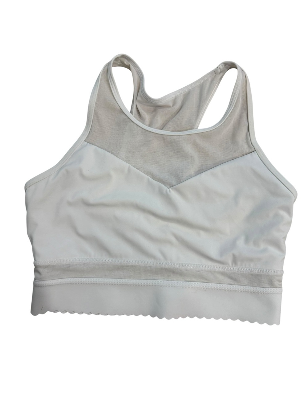 Zyia Star Mesh Bra white size  Small